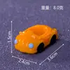Novo Carro de Corrida Sanrio Desenho Animado Figura Fofa Boneca DIY Decoração de Casa de Bonecas Mini Modelo Popular Ornamento