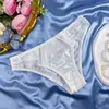 Bragas de Encaje con Textura de Seda para Comercio Exterior Transfronterizo Europeo y Americano, Nuevo Estilo de Calzones de Encaje para Mujer