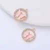 Accesorios de joyería DIY Amazon Moda joyería de mariposa con diamantes y aceite que gotea accesorios DIY accesorios de joyería de aleación accesorios
