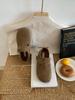 Sapatos Birkenstock de Solado Grosso para Mulheres 2025 Novos Sapatos de Calçar para o Inverno Couro Genuíno Sapatos Birkenstock Feios Sapatos Gorro