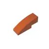 Pingao bloques de construcción accesorios partículas pequeñas ladrillos curvos inclinados 3x1 compatibles con Lego 50950 piezas a granel ventas directas de fábrica