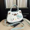 Bolso de Gato Lindo de Verano Regalo de Cumpleaños para Niñas Nuevo 2026 Bolso Cruzado de Hombro Único de Lunares Bolso para Mujer