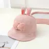 Sombrero de Pescador Lindo y Dulce Estilo Coreano para Bebé Otoño e Invierno Sombrero a Prueba de Viento Estilo Princesa para Bebés Niños y Niñas Sombrero para el Sol
