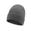 Gorro de Punto con Hilo Core-Spun Transfronterizo, Gorro Pulóver Engrosado con Protección para las Orejas, Gorro de Lana Cálido y a Prueba de Frío de Invierno para Hombre con Protección para las Orejas