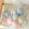 8915 # Ropa Interior de Encaje para Mujeres con Senos Pequeños, Push-Up para Hacer los Senos Más Grandes, Prevenir la Flacidez, Prevenir la Expansión, Sujetador sin Aros