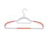 Almacenamiento de guardarropa percha sin costuras de doble posición estante de plástico para guardar ropa soporte simple para ropa percha de doble uso húmedo y seco