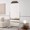 Espelho de prova móvel para loja de roupas, espelho de corpo inteiro de piso para casa, espelho popular para emagrecimento e beleza de quarto, espelho de prova para transmissão ao vivo