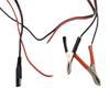 Suministros del Fabricante Pinza de Cocodrilo a Interfaz de Remolque Cable de 2 Núcleos para Coche Negro y Rojo Se Puede Estañar en Medio