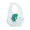 Babetes de Silicone de Grau Alimentício para Bebês, Impermeáveis, Anti-Sujeira, à Prova de Vazamentos, Babetes de Silicone para Alimentação, Babetes de Silicone para Saliva