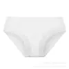 Fornecimento Exclusivo Transfronteiriço de Roupa Íntima Modal Europeia e Americana para Mulheres, Acabamento em Renda na Cintura Média, Pacote Combinado de Calcinhas de Modal
