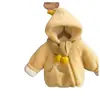 (Engrosamiento de Tres Capas) Invierno Nuevo Estilo Coreano Partícula de Estrella Cachemira 1~6 Años Niños y Niñas Ropa Chaqueta Gruesa Forrada de Polar
