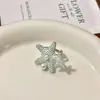 Infantil e Fofo~ Anel Estrela do Mar Concha Gato Dopamina para Mulheres 2026 Novo Estilo Anel Dedo Indicador Viagem à Beira-Mar