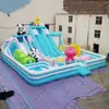 Conjunto de Aquecimento para Shopping Center Adereços Populares Quadra Castelo Material de PVC Espesso Piscina de Bolinhas 0k Brinquedos Infláveis para Crianças