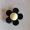 Acessórios de acrílico para flores coloridas de verão, acessórios para cabelo, grampo grande, anel de cabelo, joias diy, acessórios de cola em creme, decoração