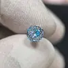 Aretes de Aleación de Titanio con Circonita de Corte Nido de Pájaro, Accesorios de Joyería con Gradiente de Colores, Clavos Cocleares, Adornos Geométricos para Orejas