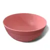 Tazón de Sopa de Paja de Trigo con Tapa, Tazón Redondo Sellado para Conservar Frescura en Casa Venta al por Mayor