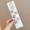 Pinzas para el pelo de estrella para niñas pequeñas, pinzas BB para flequillo lateral que no dañan el pelo, lindas pinzas para flequillo, accesorios para el pelo