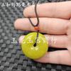 Colgante de Jade Guanyin Buda Pixiu Anillo de Rosa de Jade Pulsera Redonda de 108 Pendientes Pulsera de Jade