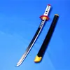 Cuchillo de Madera Corto de Bambú Versión Infantil de Tanjiro Demon Slayer: Kimetsu No Yaiba Pilar de la Llama Kyojuro Rengoku Mi Esposa Cuchillo de Madera Sin Filo