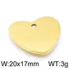 Colgante de Acero Inoxidable en Forma de Corazón Accesorios para Joyería DIY Corazón Hueco con Pedrería Combinación de Amor Collar Pulsera Dijes