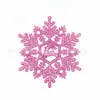 Decoración Navideña para Habitación, Bar, Ventana Suministros Árbol de Navidad Copos de Nieve Transparentes Largos Bolas de Navidad