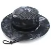Chapéu Transfronteiriço Quente para Exterior com Aba Redonda e Proteção Solar Chapéu de Montanhismo Chapéu de Selva Camuflado Chapéu Benney Chapéu de Pescador Masculino e Feminino