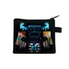 Monedero de Minecraft de Venta Caliente Transfronterizo, Mini Cartera Corta para Niños, Portallaves Portátil para Tarjeta de Acceso, Venta al por Mayor
