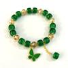 Ins Pulsera de Cristal Tide Sentido del Diseño Nicho Joker Temperamento Pulsera para Mujer Rojo de Internet Pulsera de Mariposa Joyería al por Mayor