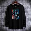 Nova camisa básica de outono masculina de manga comprida tendência estudantil adolescentes roupas casuais masculinas de outono -30X3247