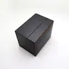 Fábrica en stock al por mayor caja de reloj de cuero PU caja de almacenamiento embalaje de joyería caja de regalo palabra LOGO dorado único