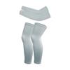 Mangas Protectoras Transpirables de Verano Combinación de Cubre Piernas de Seda Helada Transpirable Ciclismo al Aire Libre Mangas de Hielo de Alta Elasticidad para Niños y Niñas
