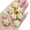 Resina Goteo de Aceite Estrella de Cinco Puntas Cuentas Sueltas Hecho a Mano DIY Pulsera Cuentas Cadena de Teléfono Collar Colgante de Bolso Materiales Accesorios Venta al por Mayor