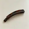 Piranha de banana de dente único para mulheres, novo modelo 2026, prendedor de garra para rabo de cavalo alto, prendedor vertical para a parte de trás da cabeça, prendedor torcido elegante, atacado