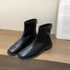 Botas Martin Retro Marrones de Tacón Grueso para Mujer, Nuevas Botas Individuales Primavera y Otoño 2025, Botas Delgadas de Gamuza, Botas Cortas Estilo Coreano