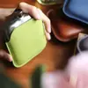 Petaca de acero inoxidable para exteriores con funda de cuero, mini botella de vino portátil, funda protectora, funda vintage de cuero para botella de vino, empaque de vino