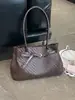 Bolsa Grande Capacidade Nova Tendência Moda Textura Simples Personalidade Única Bolsa de Ombro Único Bolsa Tote Feminina Primavera 2026