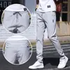 Pantalones Casuales Negros de Alta Gama Italianos para Hombre, Nuevos Pantalones Rectos Ajustados para Otoño, Pantalones Deportivos Elásticos de Cintura para Negocios