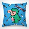 Lindo Cerdo de Dibujos Animados Cálida Almohada Diaria Decoración del Hogar Funda de Almohada para Sofá Cojín Protector de Cintura Funda de Almohada para Hora del Almuerzo