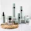 Kit de Reparo da Pele Frasco de Loção 100ml Frasco Spray 80ml Frasco de Creme 50g Série Esfoliante Garrafa de Camada Dupla Petg