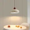 Araña de comedor vintage estilo francés, lámpara de mesa de diseño de luna creciente de tres cabezas color crema para isla de cocina, accesorio de iluminación de Zhongshan, hierro