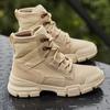 Zapatos de Lona 2025 Nueva Moda Botas de Mujer Invierno Botines Altos para Enamorados Estilo Británico Casual Botas Martin Zapatos de Hombre