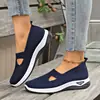Sapatos Femininos Verão Novos Casuais Temu Fábrica Transfronteiriça Solado Macio Respirável Moda Sapatos de Mãe Tênis Feminino Dropshipping