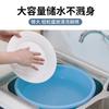 Lavabo de plástico engrosado para el hogar, tamaño grande, lavabo para lavar ropa de bebé, lavabo para estudiantes de dormitorio, lavabo para lavarse la cara, lavabo de almacenamiento, lavabo para lavarse los pies