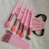 Sijiqing - Juego de 13 pinceles de maquillaje súper suaves, de alto brillo, corrector, sombra de ojos, Cangzhou Fix, mismo juego de pinceles de maquillaje en bolsa de tela