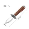 Herramienta Cuchillo Ostrero para Abrir Ostras, Abridor de Ostras Profesional para Comer Ostras Crudas, Vieira y Ostra Barbacoa Comercial