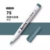 Plumón acrílico Arrtx ateshi morado absoluto 30 colores punta suave impermeable para DIY graffiti acrílico suplemento de color único