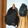Mochila Bordada Floral Azul Claro Curativa com uma Vibe Gentil, Fresca, Ensolarada e Doce para Passeios