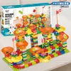 Blocos de Montar Pista de Bolas Deslizantes de Partículas Grandes Educacionais Brinquedos de Montagem Brinquedos de Blocos de Construção Presentes para Meninos e Meninas