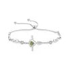 Pulsera Cruzada de Amor para Comercio Exterior Transfronterizo Moda Nuevo Estilo Lujo Ligero Temperamento Elegante Viaje Diario Joyería de Mano Chapada en Cobre Mujeres