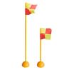 Palo de Señalización para Entrenamiento de Fútbol Palo de Bandera con Inyección de Agua Palo de Serpiente para Correr Palo de Señalización Obstáculo de Entrenamiento Palo de Señalización para Entrenamiento de Baloncesto